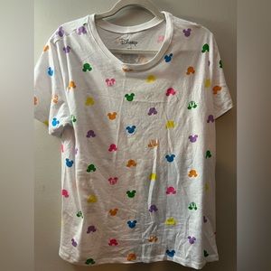 Disney multi colored Mickey shirt